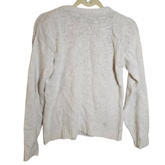 Sheridan Square Sweater Women Size Medium Silk Angora Vintage Cozy Pockets - Picture 13 of 13